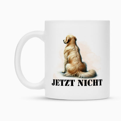 Tasse "Hovawart ( hell ) - JETZT NICHT" – hunde-shirt.de