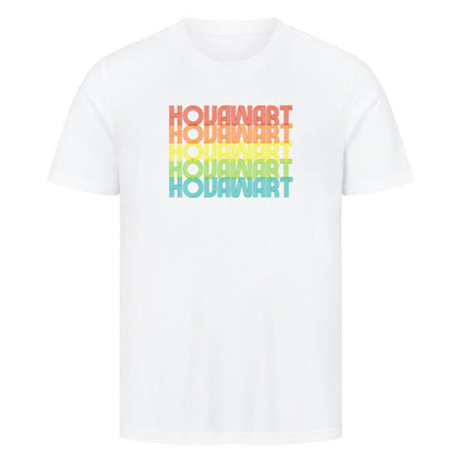 Premium T-Shirt "Hovawart - RETRO" Weiß – hunde-shirt.de