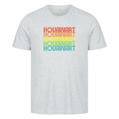 Premium T-Shirt "Hovawart - RETRO" Heather Grey – hunde-shirt.de