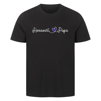 Premium T-Shirt "Hovawart - Papa" Schwarz – hunde-shirt.de