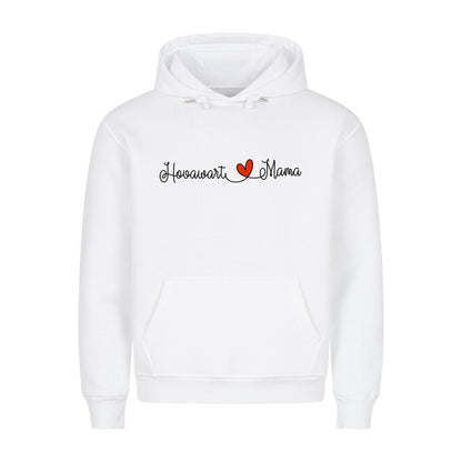 Premium Hoodie "Hovawart - Mama" Weiß – hunde-shirt.de
