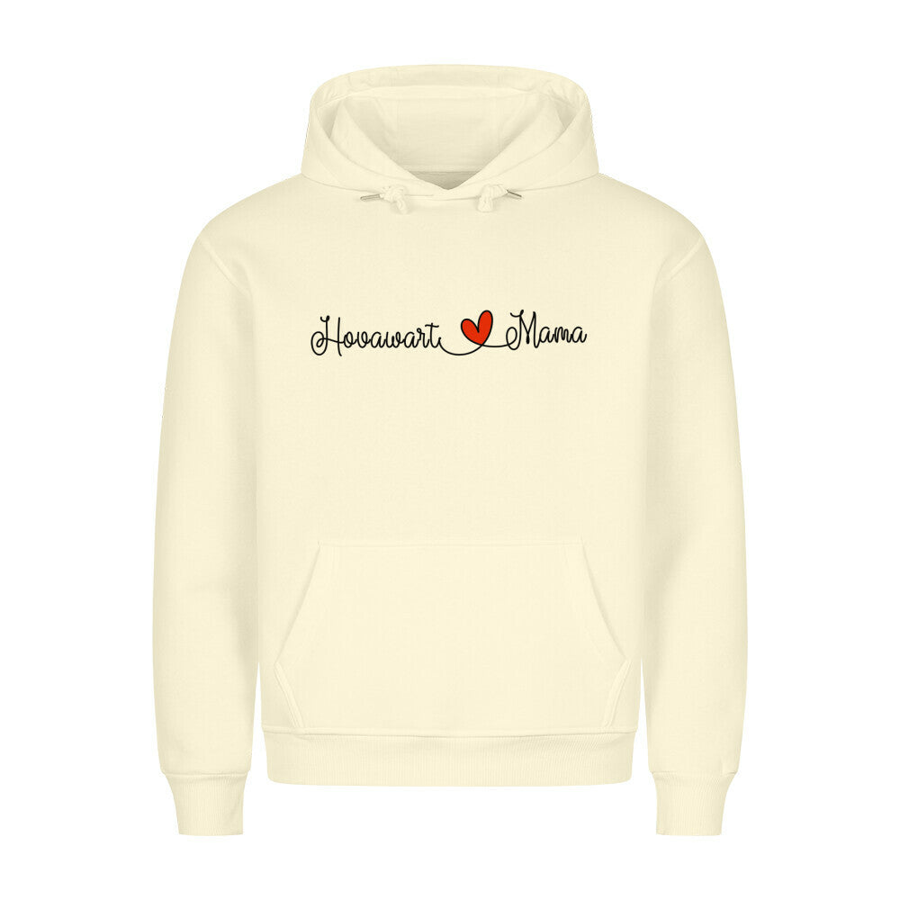 Premium Hoodie "Hovawart - Mama" Beige – hunde-shirt.de