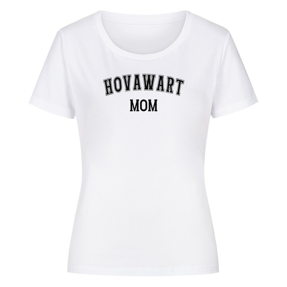 Premium Organic Damen-Shirt "Hovawart - MOM" Weiß – hunde-shirt.de