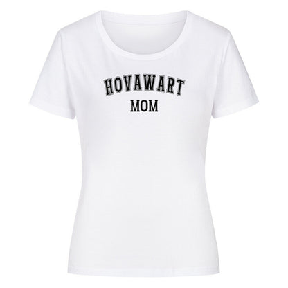 Premium Organic Damen-Shirt "Hovawart - MOM" Weiß – hunde-shirt.de