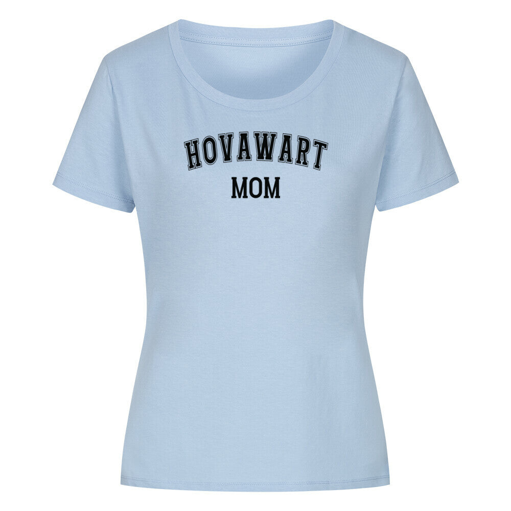 Premium Organic Damen-Shirt "Hovawart - MOM" Sky Blue – hunde-shirt.de