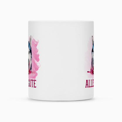 Tasse "Husky - Alles Gute" – hunde-shirt.de