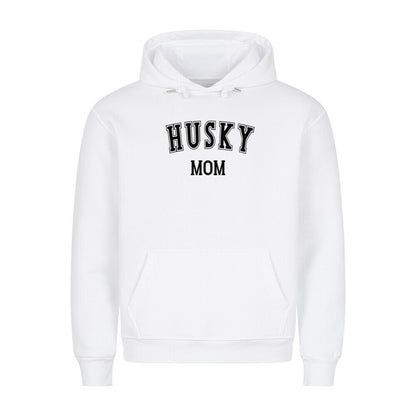 Premium Hoodie "Husky - MOM" Weiß – hunde-shirt.de