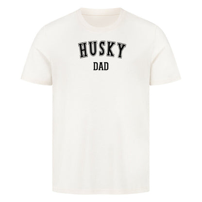 Premium T-Shirt "Husky - DAD" Natural Raw – hunde-shirt.de