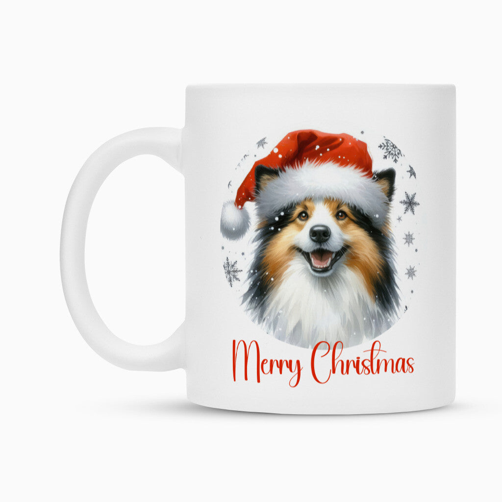 Tasse "Icelandic Sheepdog - Merry Christmas" – hunde-shirt.de