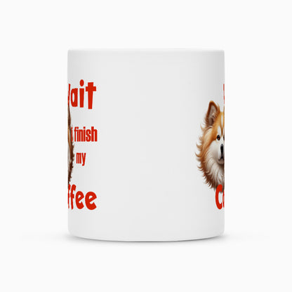 Tasse "Icelandic Sheepdog - Wait" – hunde-shirt.de