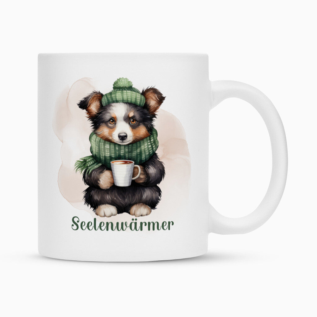 Tasse "Icelandic Sheepdog - Seelenwärmer" Weiß – hunde-shirt.de