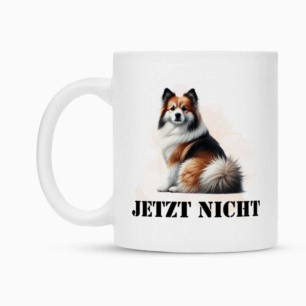 Tasse "Icelandic Sheepdog - JETZT NICHT II" – hunde-shirt.de