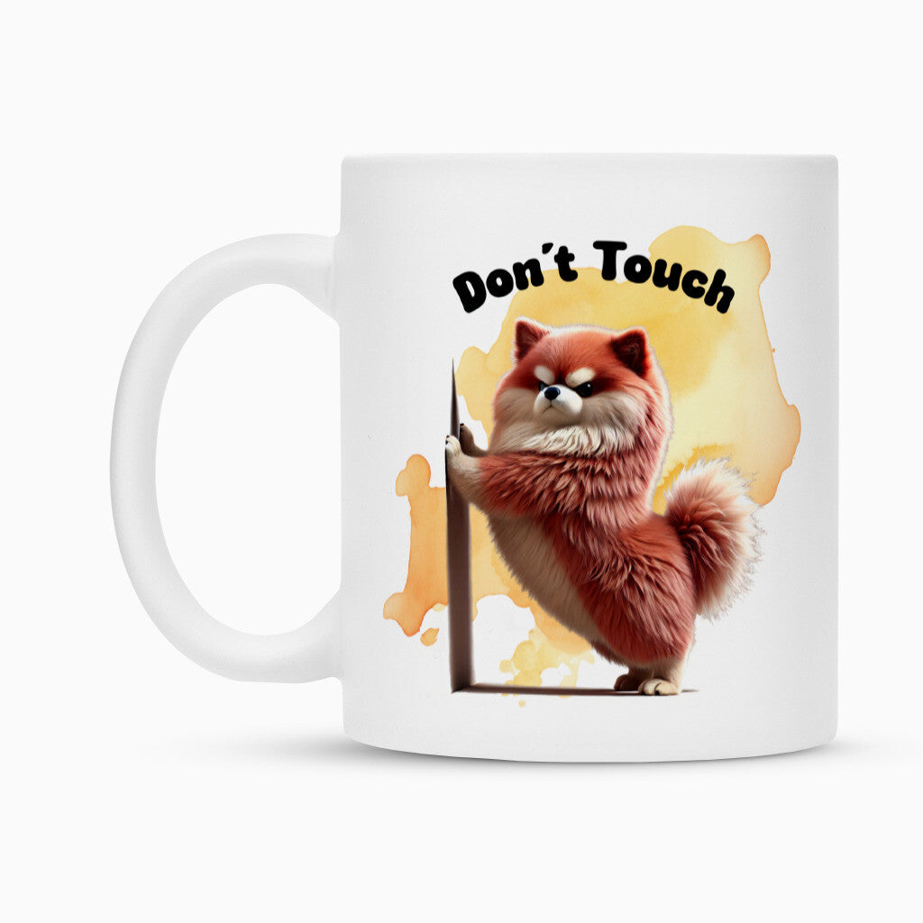 Tasse "Icelandic Sheepdog - Don´t touch" – hunde-shirt.de