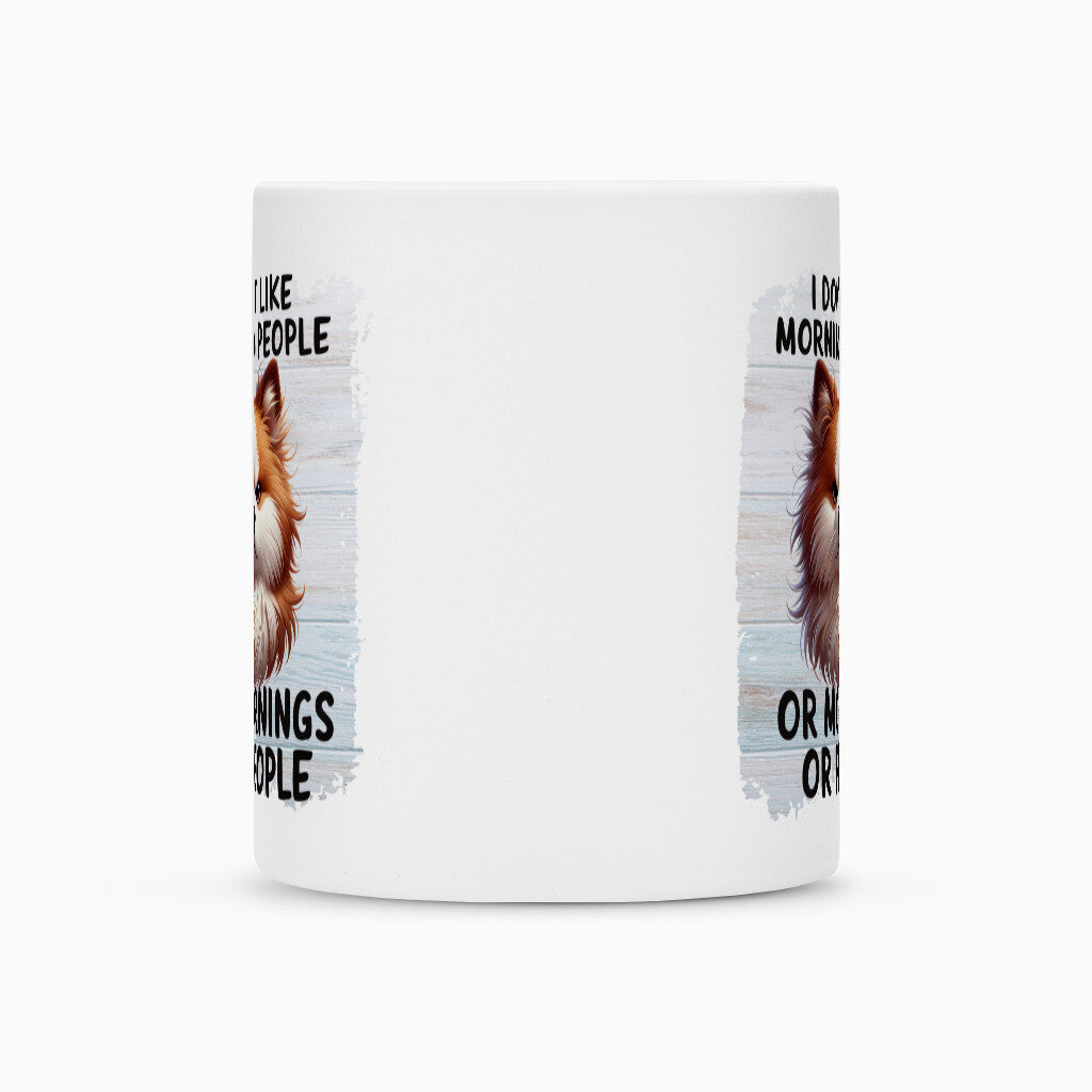 Tasse "Icelandic Sheepdog - Morning People" – hunde-shirt.de