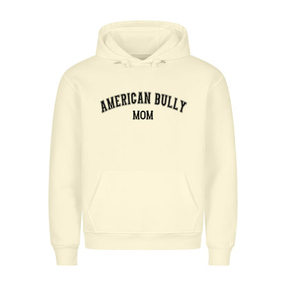 Premium Hoodie "American Bully XL / XXL - MOM" Beige – hunde-shirt.de