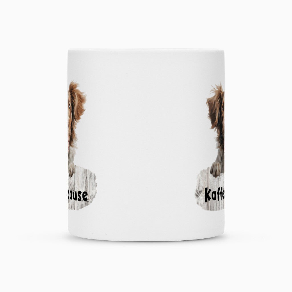 Tasse "Brittany Spaniel - Kaffeepause" – hunde-shirt.de