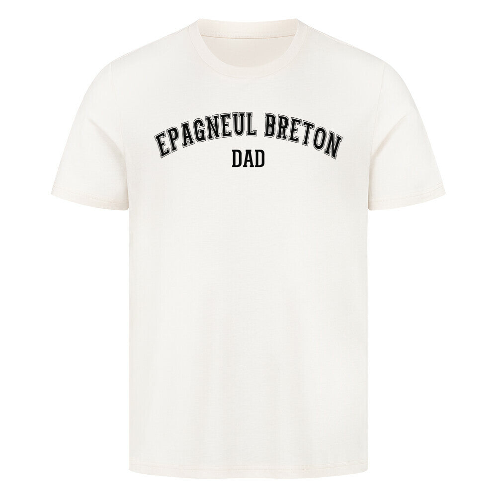 Premium T-Shirt "Epagneul Breton - DAD" Natural Raw – hunde-shirt.de