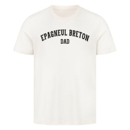 Premium T-Shirt "Epagneul Breton - DAD" Natural Raw – hunde-shirt.de