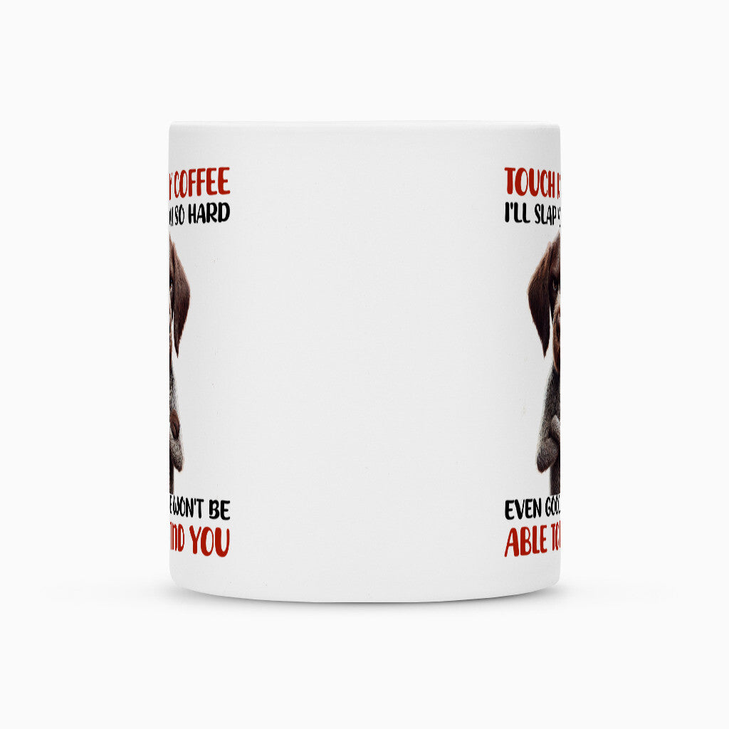 Tasse "Deutsch Drahthaar - Touch my Coffee" – hunde-shirt.de