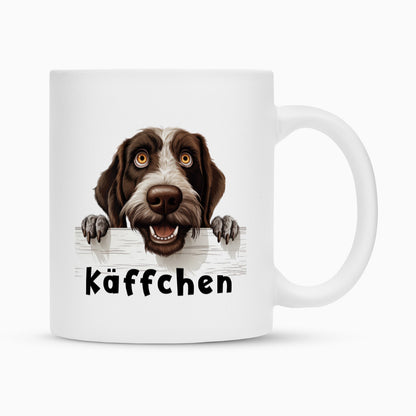 Tasse "Deutsch Drahthaar - Käffchen" Weiß – hunde-shirt.de