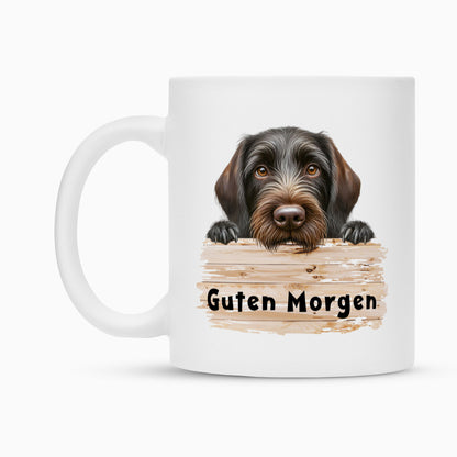 Tasse "Deutsch Drahthaar - Guten Morgen" – hunde-shirt.de