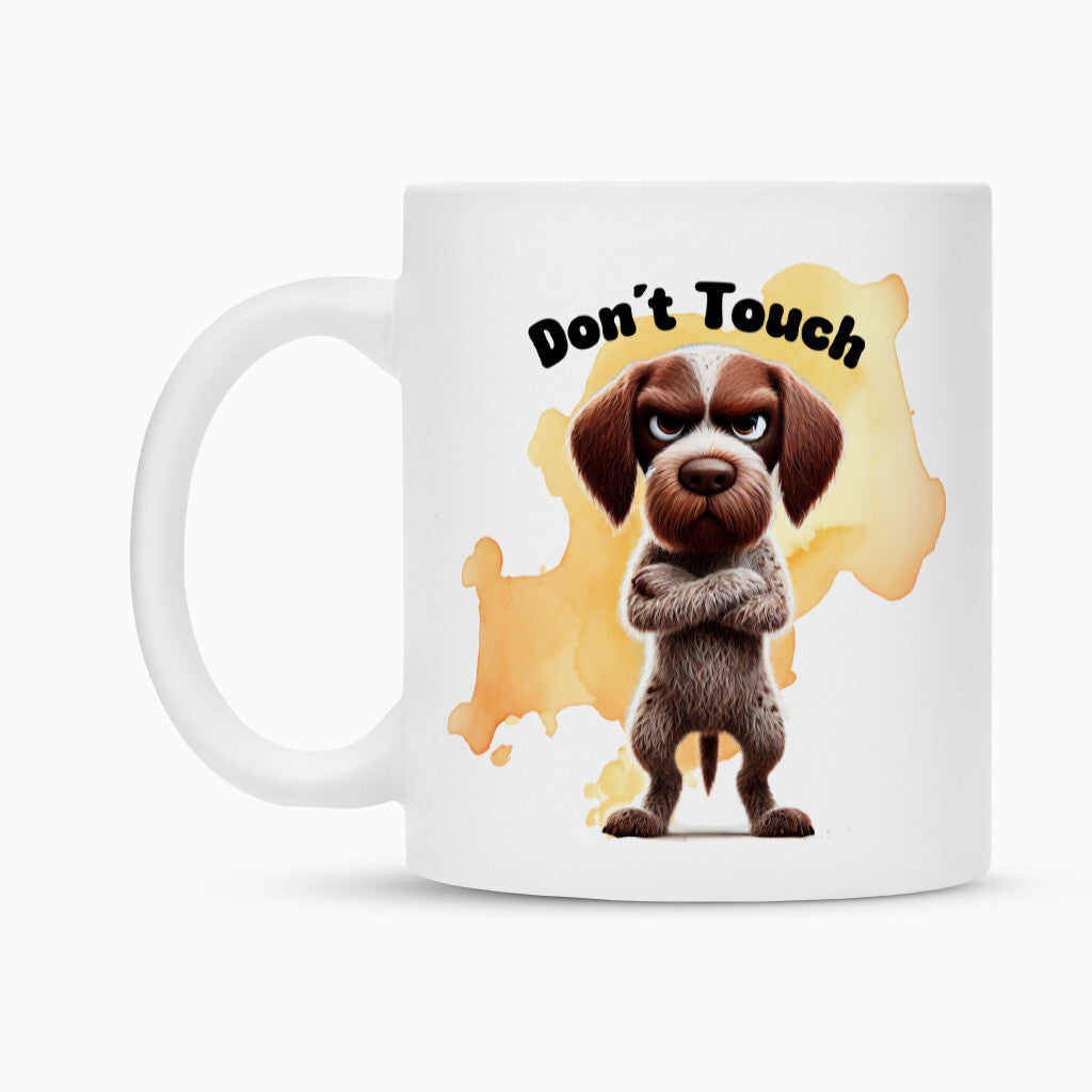 Tasse "Deutsch Drahthaar - Don´t touch" – hunde-shirt.de