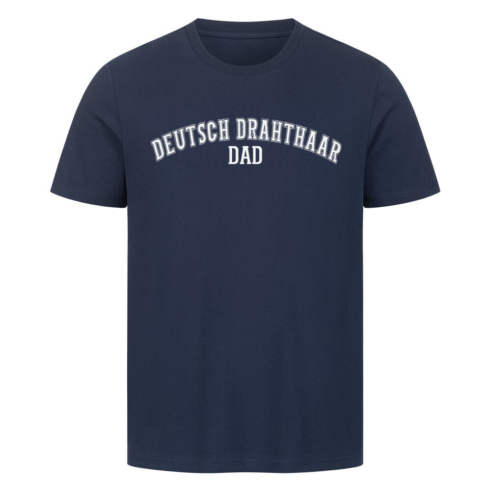 Premium T-Shirt "Deutsch Drahthaar - DAD" French Navy – hunde-shirt.de