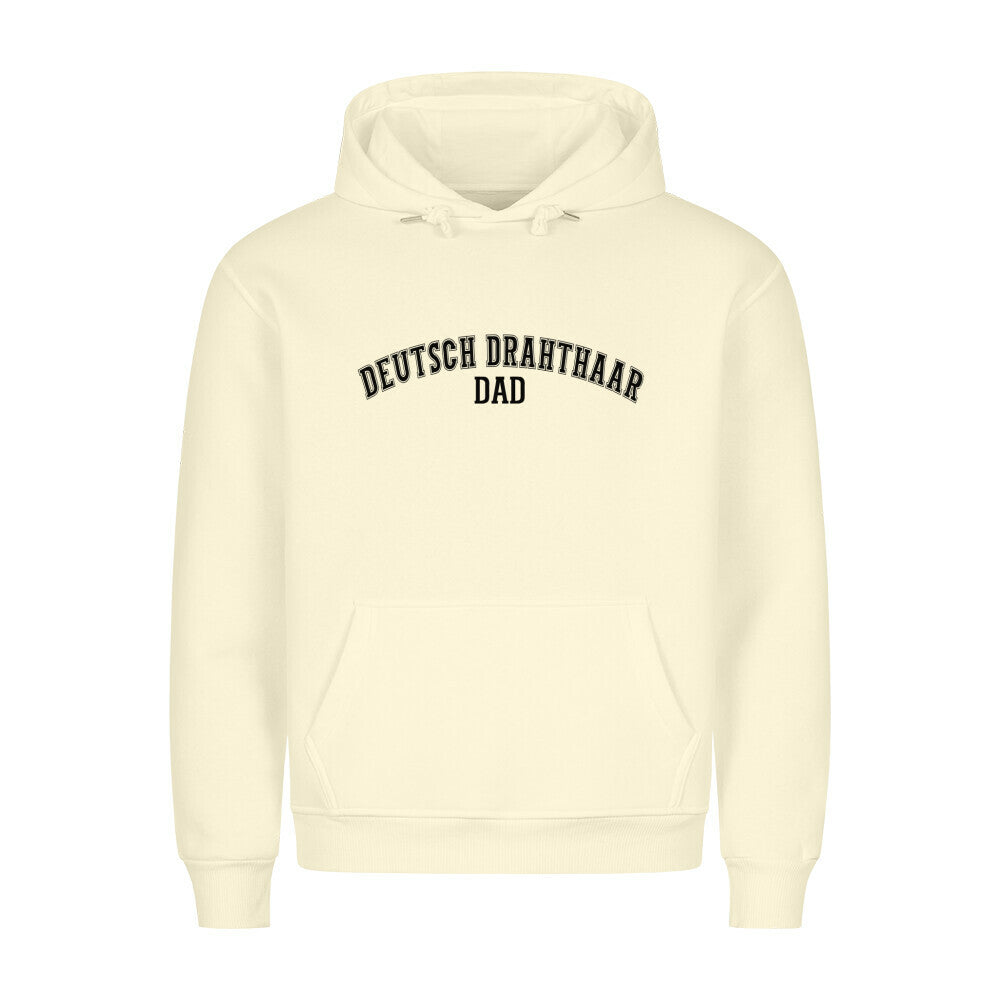 Premium Hoodie "Deutsch Drahthaar - DAD" Beige – hunde-shirt.de