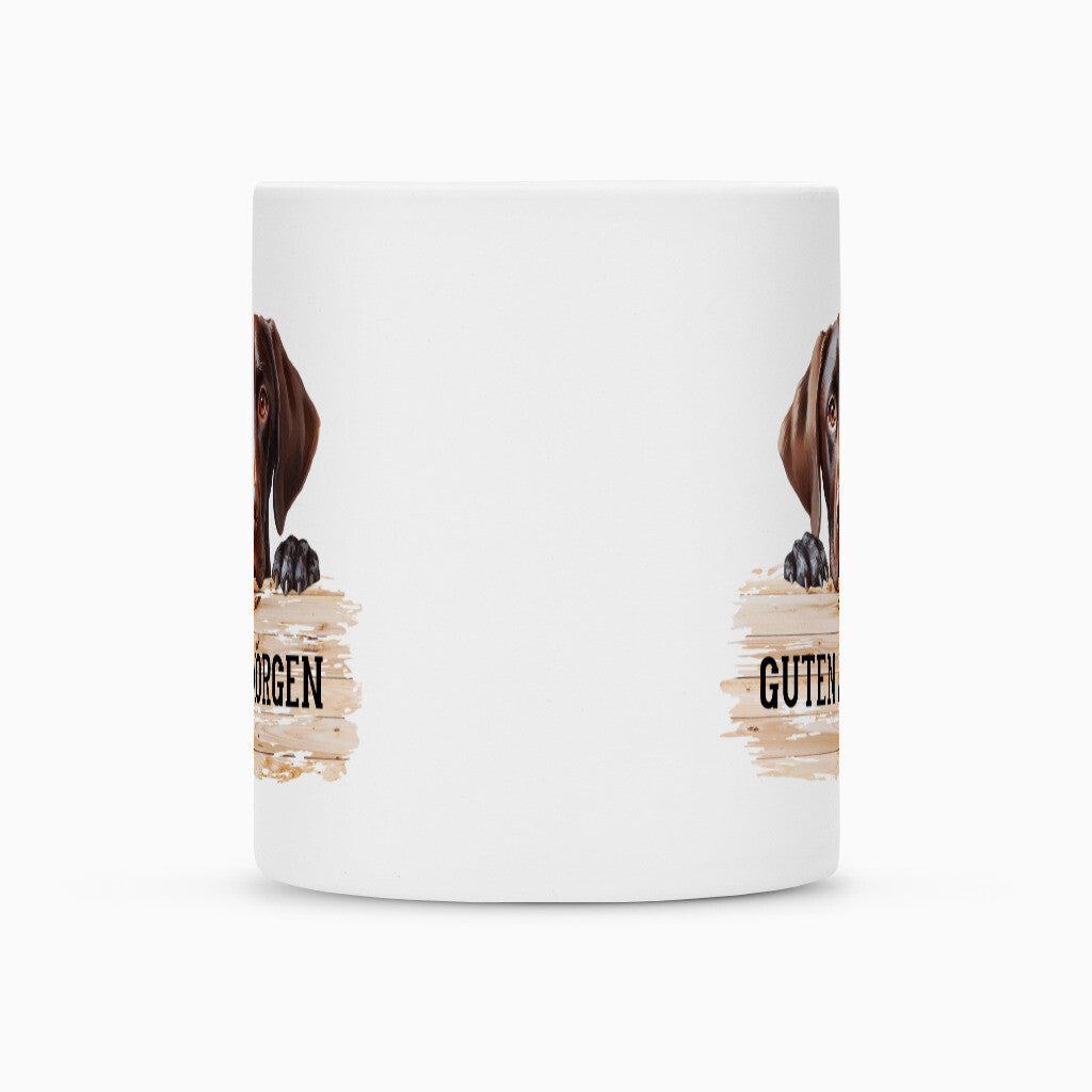 Tasse "Deutsch Kurzhaar - Guten Morgen" – hunde-shirt.de