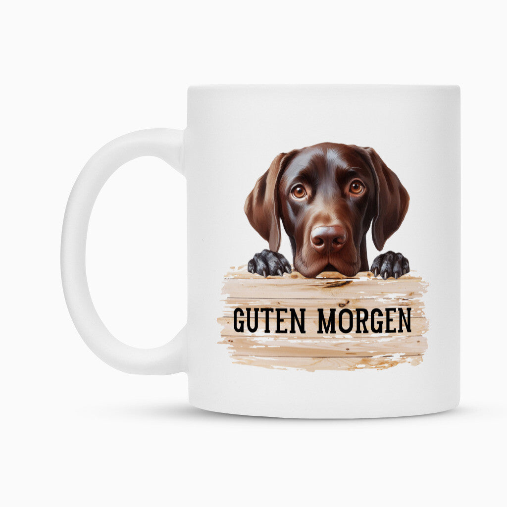 Tasse "Deutsch Kurzhaar - Guten Morgen" – hunde-shirt.de