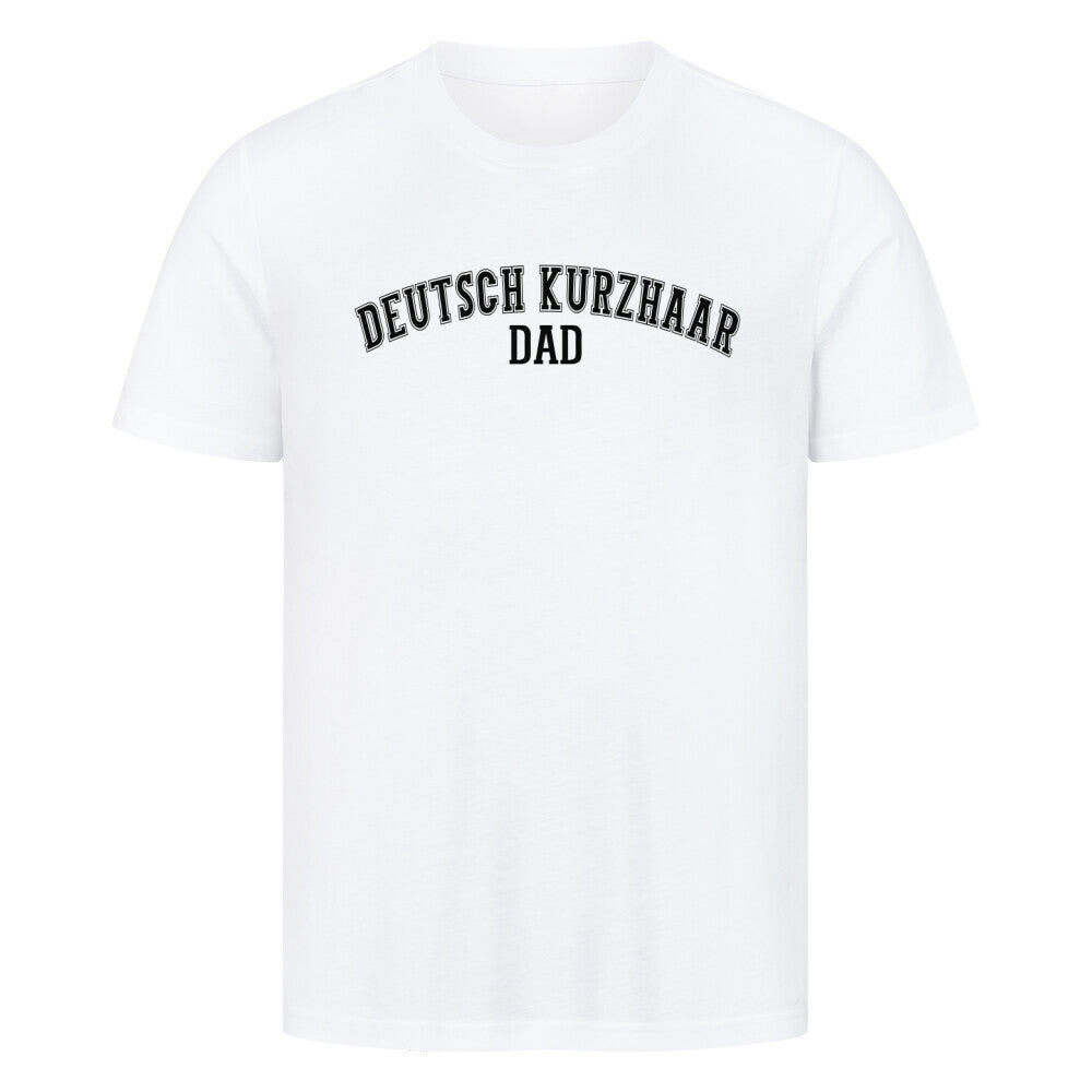 Premium T-Shirt "Deutsch Kurzhaar - DAD" Weiß – hunde-shirt.de