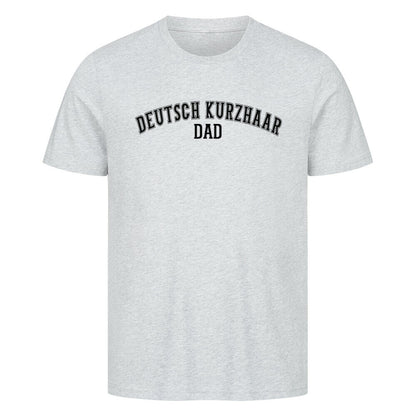 Premium T-Shirt "Deutsch Kurzhaar - DAD" Heather Grey – hunde-shirt.de