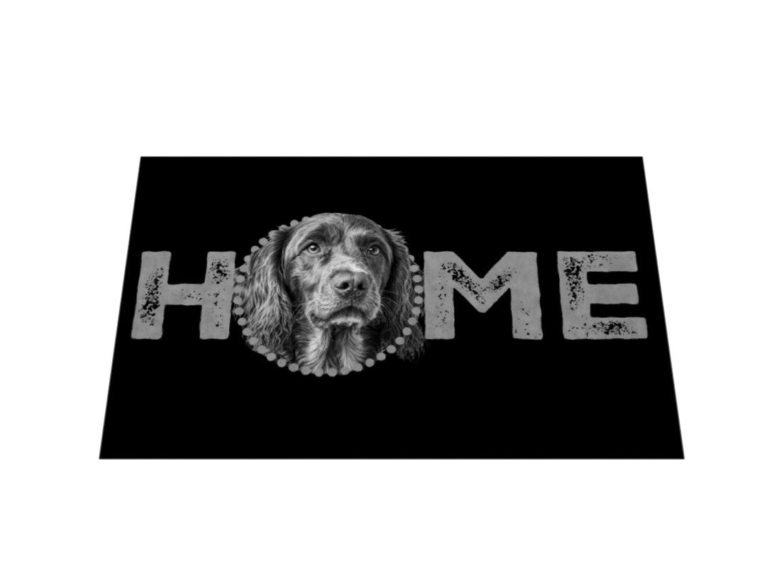 Fußmatte "Deutsch Langhaar- HOME-Edition" – hunde-shirt.de