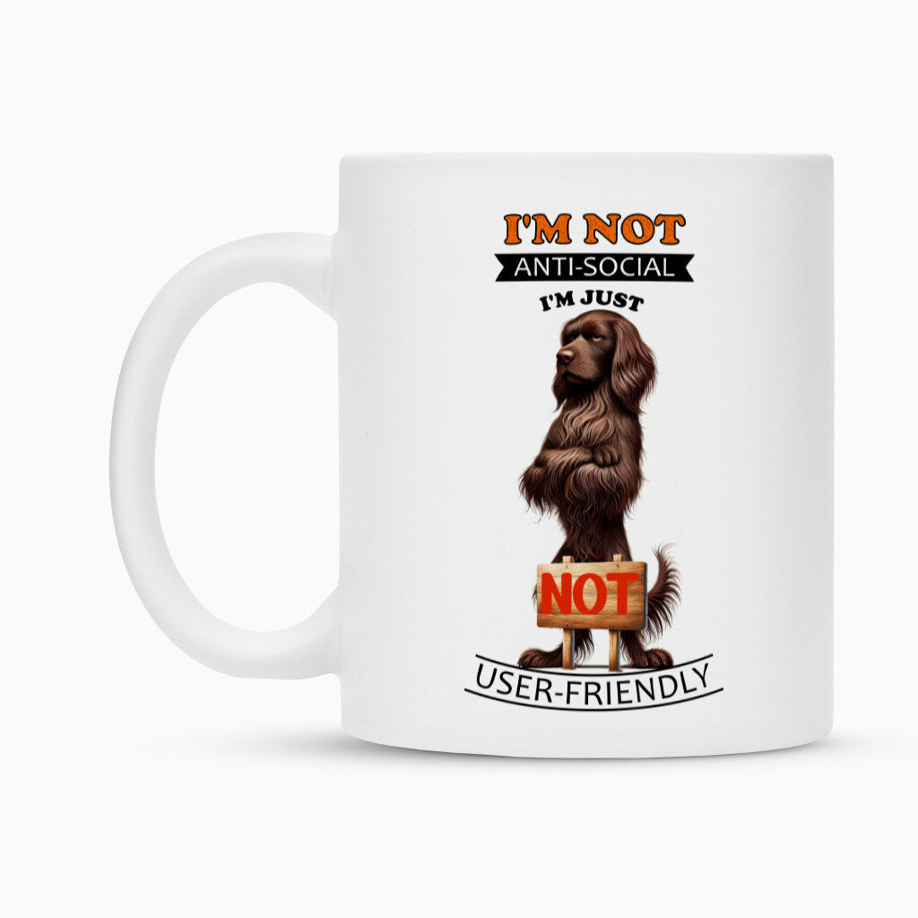 Tasse "Deutsch Langhaar- Anti-Social" – hunde-shirt.de