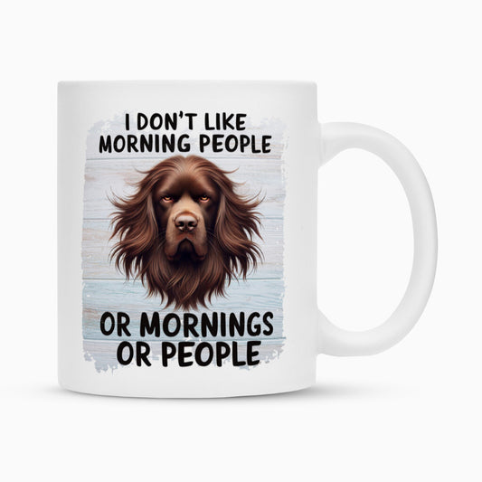 Tasse "Deutsch Langhaar- Morning People" Weiß – hunde-shirt.de