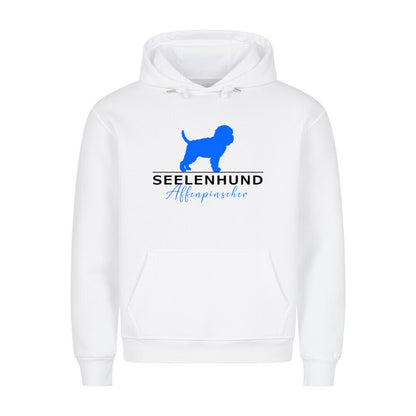 Premium Hoodie "Affenpinscher - Seelenhund" Weiß – hunde-shirt.de