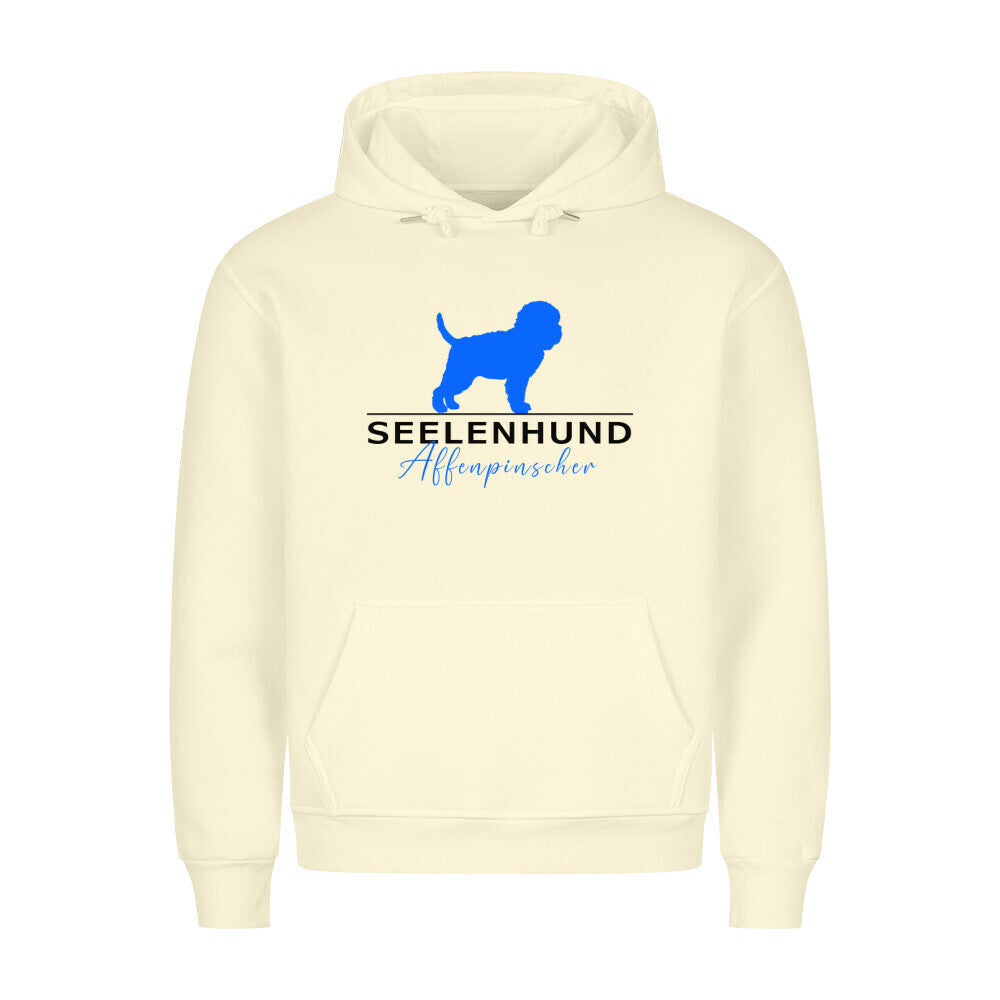 Premium Hoodie "Affenpinscher - Seelenhund" Beige – hunde-shirt.de