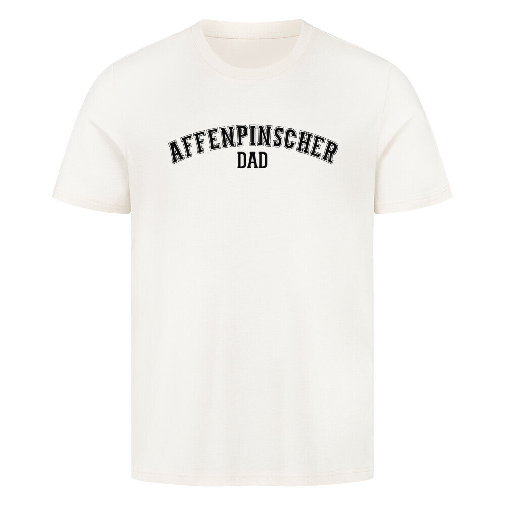 Premium T-Shirt "Affenpinscher - DAD" Natural Raw – hunde-shirt.de