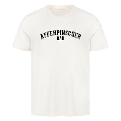 Premium T-Shirt "Affenpinscher - DAD" Natural Raw – hunde-shirt.de