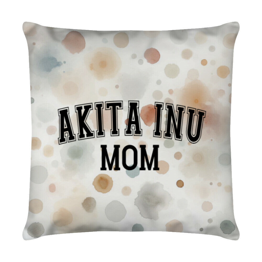 Kissen "Akita Inu - MOM" Weiß – hunde-shirt.de