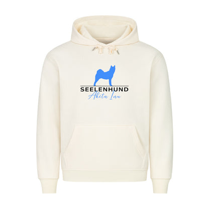 Premium Hoodie "Akita Inu - Seelenhund" Beige – hunde-shirt.de