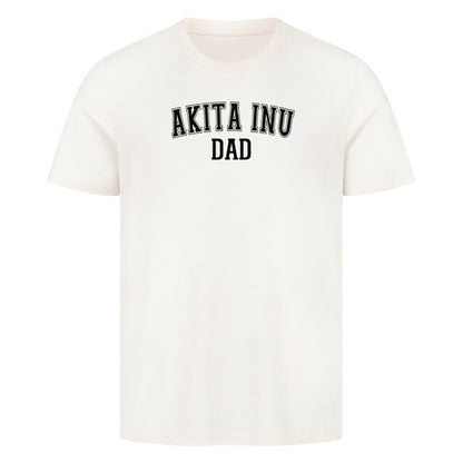 Premium T-Shirt "Akita Inu - DAD" Natural Raw – hunde-shirt.de