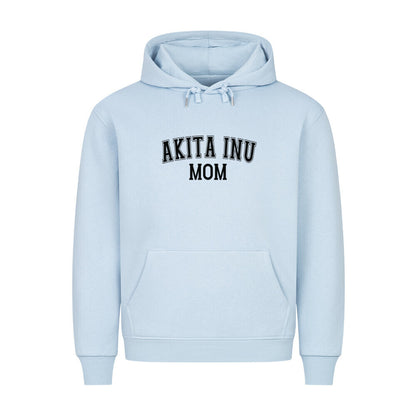 Premium Hoodie "Akita Inu - MOM" Babyblau – hunde-shirt.de