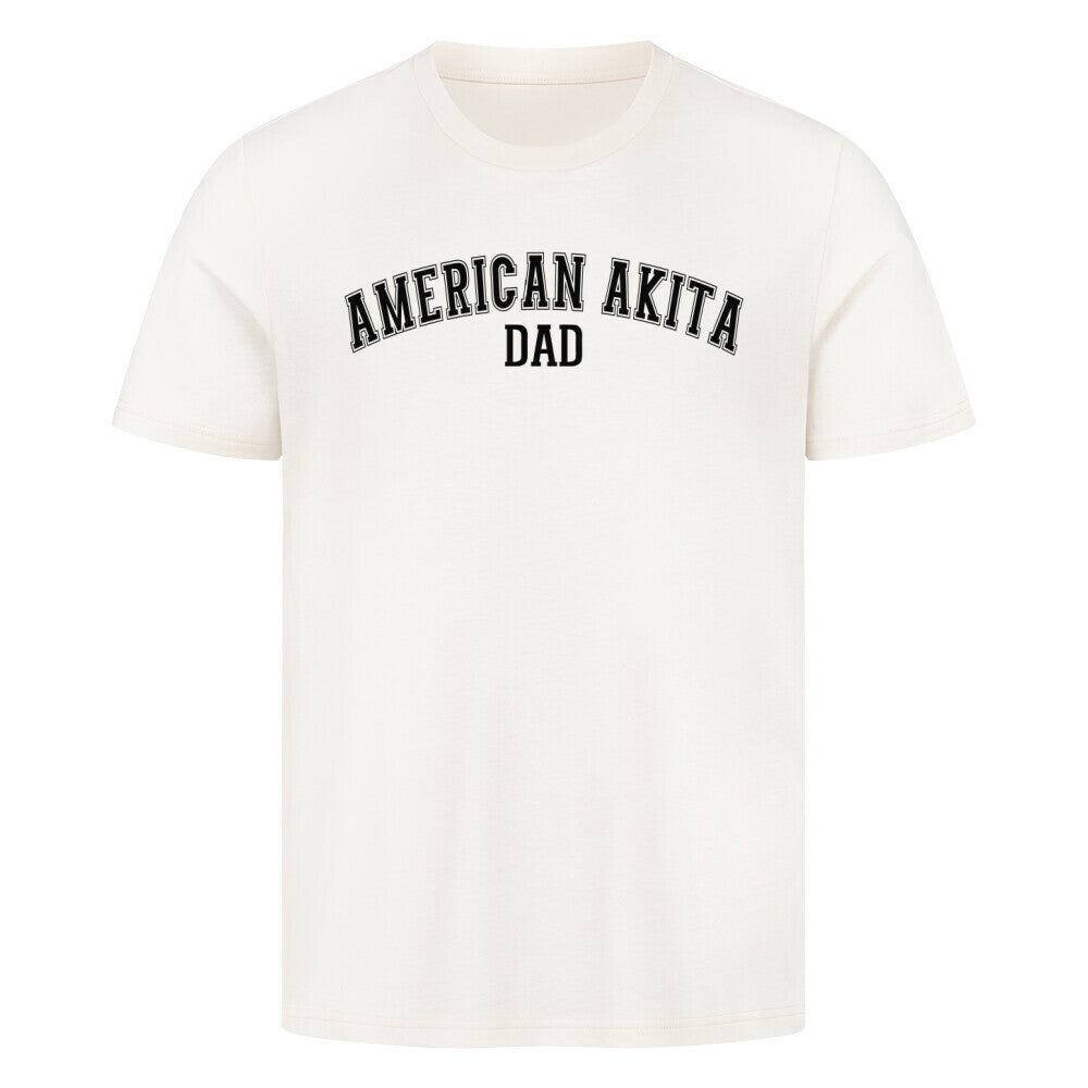 Premium T-Shirt "American Akita - DAD" Natural Raw – hunde-shirt.de