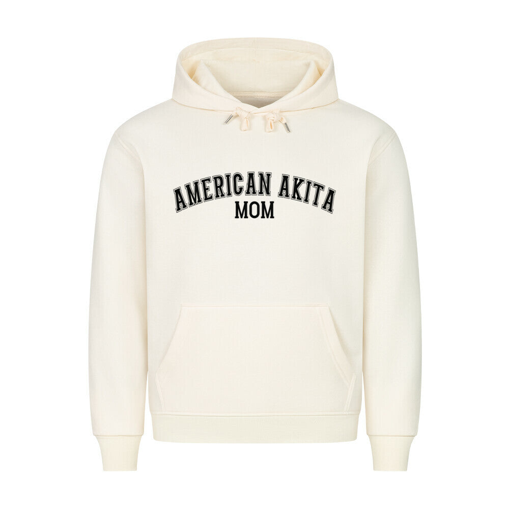 Premium Hoodie "American Akita - MOM" Beige – hunde-shirt.de