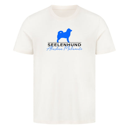 Premium T-Shirt "Alaskan Malamute - Seelenhund" Natural Raw – hunde-shirt.de