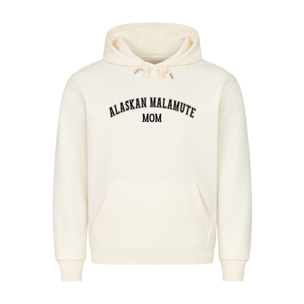 Premium Hoodie "Alaskan Malamute - MOM" Beige – hunde-shirt.de