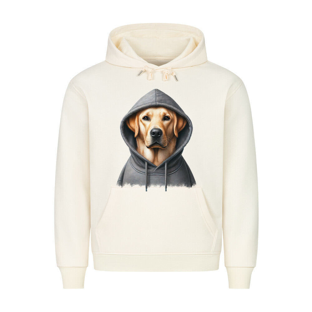 Premium Hoodie "Labrador Retriever - Hooded I" Beige – hunde-shirt.de