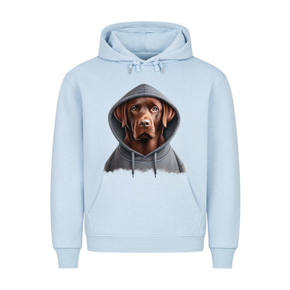 Premium Hoodie "Labrador Retriever - Hooded II" Babyblau – hunde-shirt.de