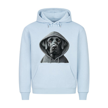 Premium Hoodie "Labrador Retriever - Hooded III" Babyblau – hunde-shirt.de